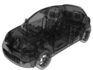 Nissan Micra (2010) 3D Model preview