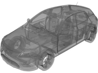 Kia Ceed (2010) 3D Model preview