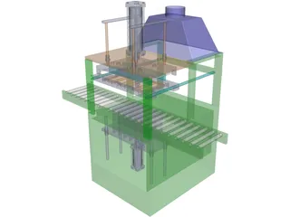 Heat Seal Machine 3D Model preview