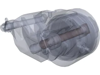Knott Brake FSG110 3D Model preview