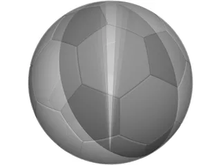 Soccer Ball 3D Model preview