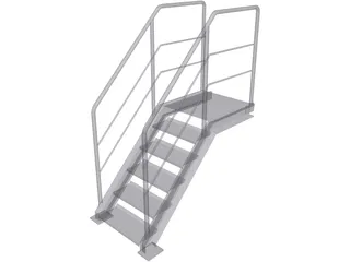 Ladder 3D Model preview