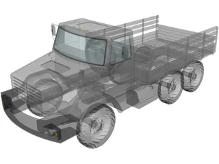 ZIL 433440 3D Model preview