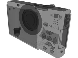 Panasonic Lumix DMC-FS3 3D Model preview