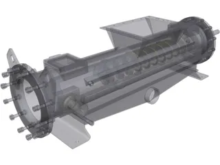 Waste Water Seperarion System 3D Model preview