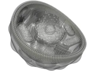 Animal Cell 3D Model preview