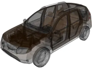 Renault (Dacia) Duster 3D Model preview