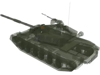 T-84 Oplot 3D Model preview