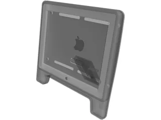 Apple iMac Monitor 3D Model preview