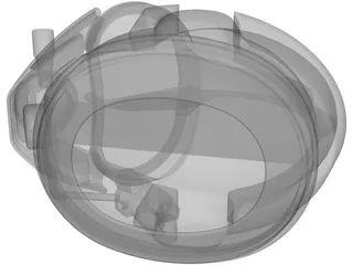 Diving Helmet 3D Model preview
