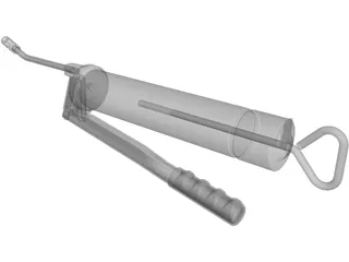 Grease Gun 3D Model preview