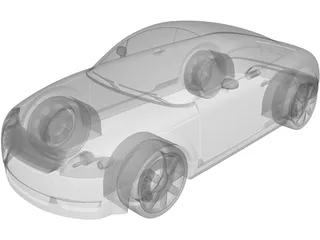 Audi TT 3D Model preview
