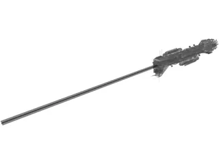 Babylon 5 Omega Class Destroyer 3D Model preview