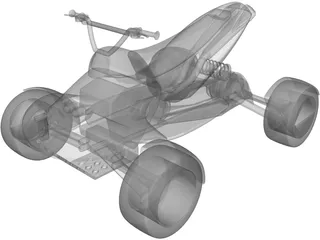 Quad Concept 3D Model preview