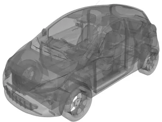 Ford Ka 3D Model preview