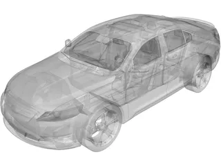 Ford Taurus (2010) 3D Model preview