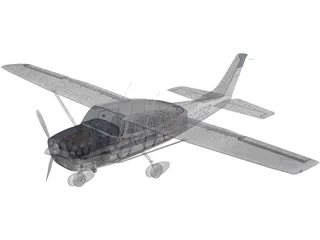 Cessna 206 Stationair 3D Model preview