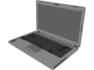 Acer Laptop 3D Model preview