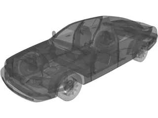 Lincoln Town Car 3D Model preview