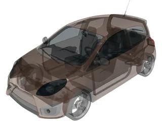 Renault Twingo (2010) 3D Model preview