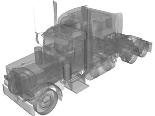 Peterbilt 3D Model preview
