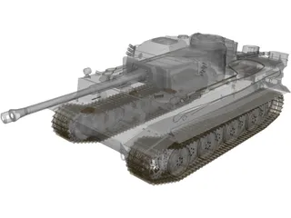 Tiger 3D Model preview