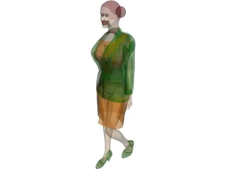 Woman 3D Model preview