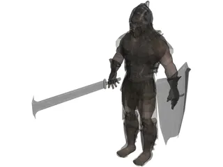 Orc Uruk 3D Model preview