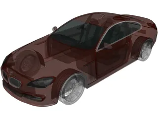BMW 640i (2011) 3D Model preview