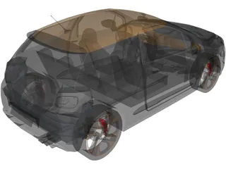 Citroen DS3 (2011) 3D Model preview