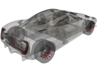 Spyker C12 Zagato 3D Model preview