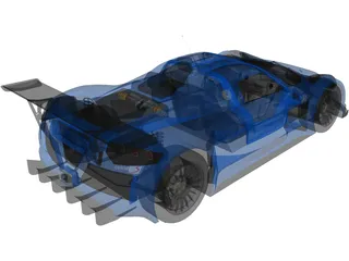 Gumpert Apollo Sport 3D Model preview
