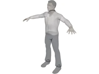 Man 3D Model preview