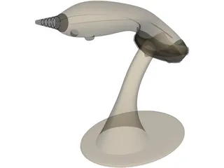 Barcode Scanner 3D Model preview