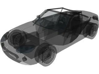 Mazda MX5 GTR 3D Model preview