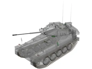 FV 107 3D Model preview