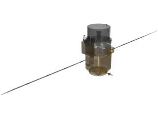 Satellite Calipso 3D Model preview