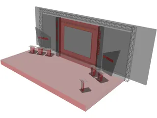 Stage 3D Model preview