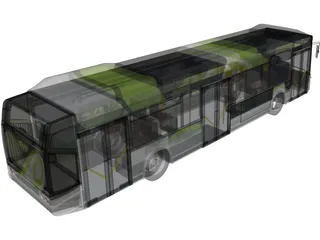 HeuliezBus GX 327 BHNS Chronoplus 3D Model preview