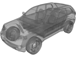 Jeep Grand Cherokee (2011) 3D Model preview