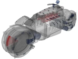 Dodge Tomahawk (2003) 3D Model preview