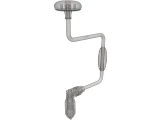 Stanley Ratchet Brace 3D Model preview