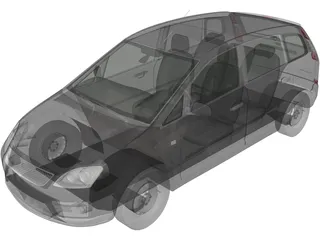 Ford Focus C-Max 3D Model preview