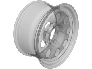 Wheel 3D Model preview