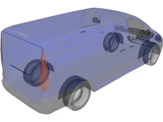 Mercedes-Benz Vito (2012) 3D Model preview