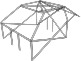 Roll Cage 3D Model preview