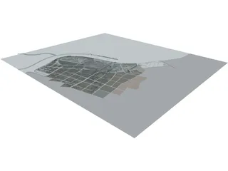 Seaport 3D Model preview