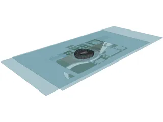 Bird Nest Stadium 3D Model preview
