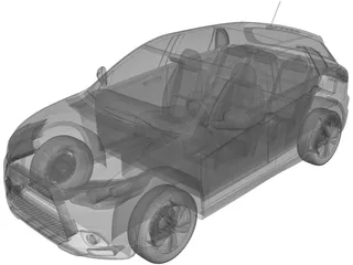 Mitsubishi ASX 3D Model preview