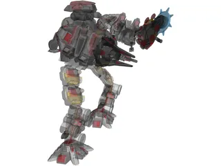 TerraTron 3D Model preview